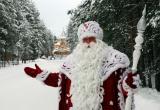 Дед Мороз встретился с маленькой жительницей Красноярска