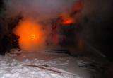 Крупный пожар произошёл под Череповцом: сгорела пилорама