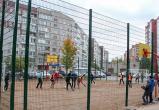 Череповецкие бизнесмены построили спортивную площадку