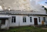 Детский сад в Харовске загорелся после удара молнии