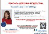 В Череповце два дня назад исчезла 14-летняя девочка в розовой куртке