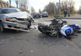 На улице Мира в Череповце разбился 43-летний байкер (ФОТО)