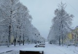 Первый снег в Череповце