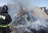 В Череповце полностью выгорела дача в СНТ «Аммофос №1»
