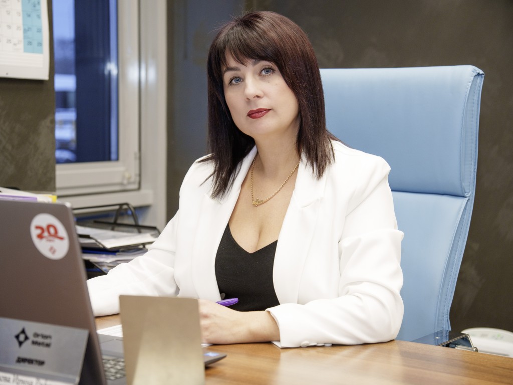 Директор металлобазы «Орион-Металл» Ирина Лукьянова