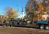 В Парке Победы в Череповце установили отбитый у чеченских боевиков БТР