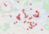 Мэр Вологды опубликовал карту очагов заражения в областной столице