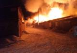 На Боршодской сгорел гараж вместе с автомобилем