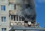 В девятиэтажке Зашекснинского района Череповца вспыхнула квартира