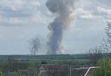 Вблизи российско-украинской границы произошел пожар на объекте Минобороны