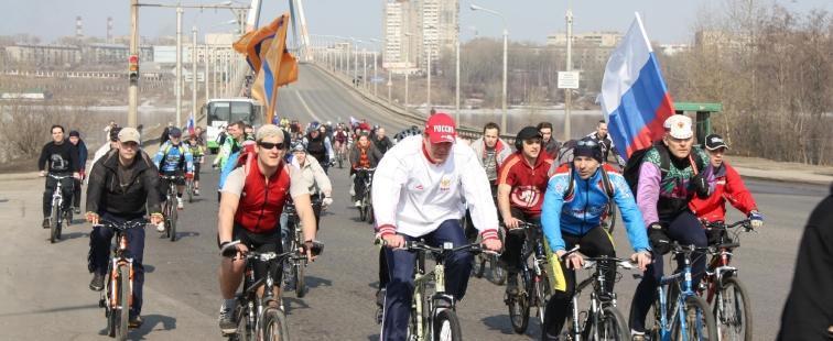 Велопарад в честь Дня Победы состоится в Череповце 7 мая
