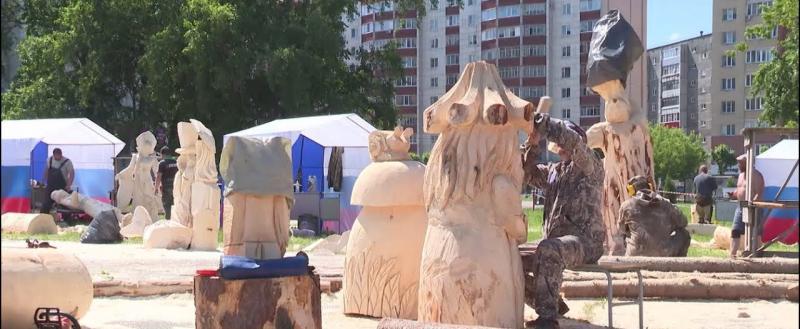 В Череповце этим летом снова состоится фестиваль деревянных скульптур