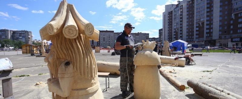 Фестиваль деревянных скульптур стартует в Череповце уже в это воскресенье