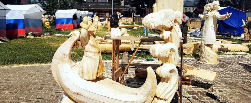 Фото группа VK "Фестиваль деревянных скульптур"