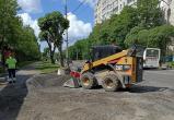 В Череповце стартовали работы по ремонту улицы Моченкова
