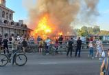 Дебаркадер речного вокзала, сгоревший на прошлой неделе в Вологде, поджег местный житель