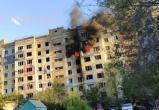 В подшефном Вологодчине Алчевске после обстрела ВСУ загорелась многоэтажка