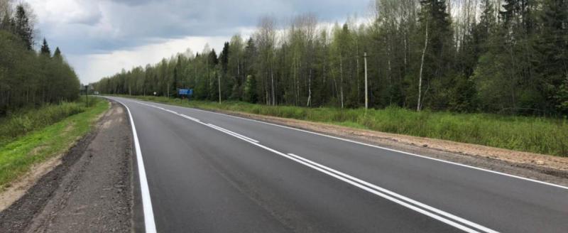 В Вологодской области начались работы по обновлению трассы "Чекшино-Тотьма-Котлас-Куратово"