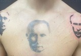 Сергей Полунин похвастался новой татуировкой с Путиным