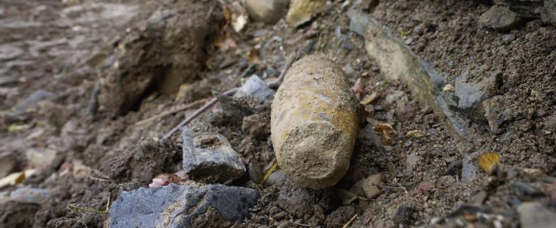 В реке Яузе нашли 120-миллиметровый снаряд времен ВОВ
