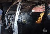 Житель Шексны неумышленно сжег свой автомобиль