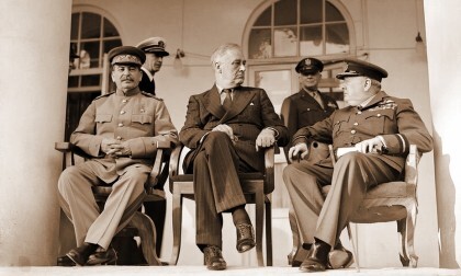 28 ноября 1943 года начала работу Тегеранская конференция