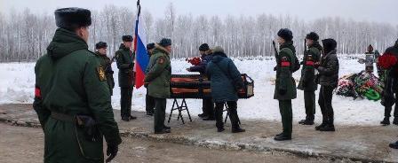 Фото с похорон Ивана Савельева (VK)