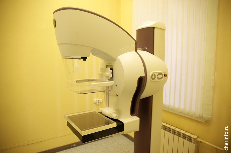 В череповецкую поликлинику № 1 доставили новый маммограф
