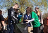 Больше восьми тонн мусора за два дня «Чистых игр» было собрано в Череповце