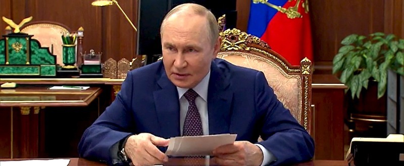 Скриншот видео с совещания Правительства РФ
