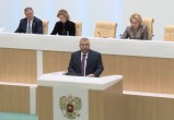 Скриншот с видео выступления