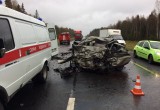 Под Соколом разбилась маршрутка, погибли два пассажира и водитель встречной легковушки (ФОТО)