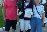 Елизавета Юрченко завоевала три медали международных соревнований по конному спорту