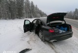 В Чагодощенском районе на федеральной трассе столкнулись три автомобиля