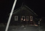 В деревне Скоморошье Никольского района во время пожара погиб человек