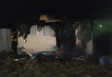 На пожаре в недострое под Череповцом погиб человек