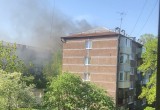 Срочное сообщение! В пятиэтажке Череповца — крупный пожар, пострадали дети