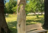 Зрительское голосование фестиваля деревянных скульптур в Череповце выиграла команда из Сергиева Посада