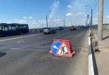 В Череповце жара изуродовала покрытие Октябрьского моста