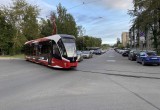 Первый новый трамвай вышел на обкатку в Череповце