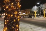 Мэр Череповца показал новогоднее убранство на Советском проспекте