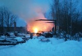 Под Великим Устюгом произошел крупный пожар на льнозаводе