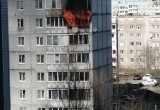 В девятиэтажке Зашекснинского района Череповца вспыхнула квартира