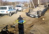 Водитель легковушки из Вологодской области погиб, врезавшись в дорожный знак