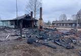 Житель многоквартирного дома получил серьезные ожоги при пожаре под Великим Устюгом