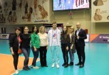 Олимпийский призер Максим Цветков пообщался с юными спортсменами из Череповца