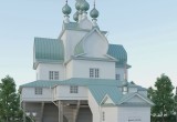 Жителям Череповецкого района показали, как будет выглядеть деревянный храм в Нелазском после реставрации