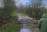 Деревня под Череповцом оказалась отрезана от цивилизации из-за обильных дождей