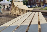В центре Череповца появился новый деревянный арт-объект