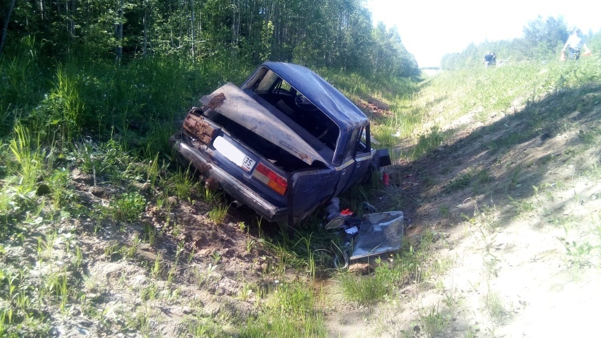 В Вологодской области пожилой водитель 